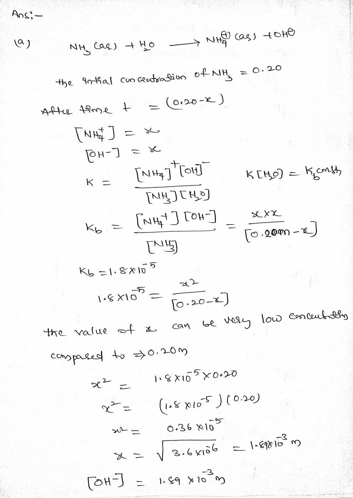 Chemistry homework question answer, step 1, image 1